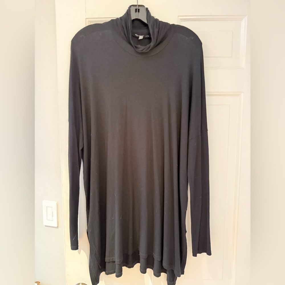 Eileen Fisher Elegant Black Long Tunic
